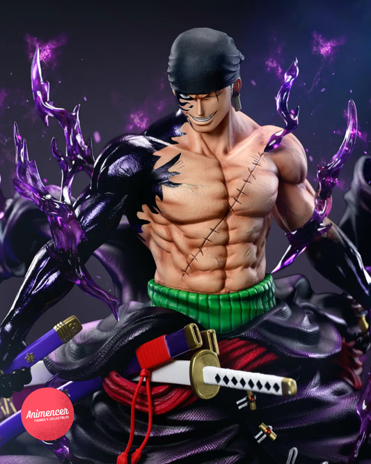 Roronoa Zoro Enma Aura Figure – One Piece 25cm PVC Action Statue | Three-Sword Style Edition