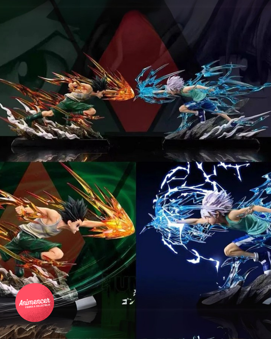 Killua & Gon Figures – Hunter x Hunter Anime PVC Statues | Single or Combo Set