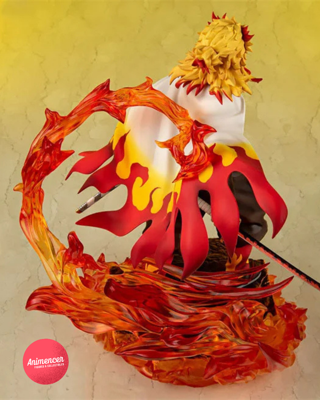 MegaHouse G.E.M Rengoku Kyoujurou Figure – 21cm Kimetsu No Yaiba Demon Slayer PVC Statue
