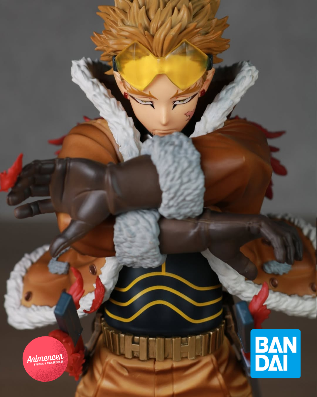 Hawks Masterlise Ichiban Kuji Figure – 26cm My Hero Academia PVC Statue with Wings | Official Bandai Collectible