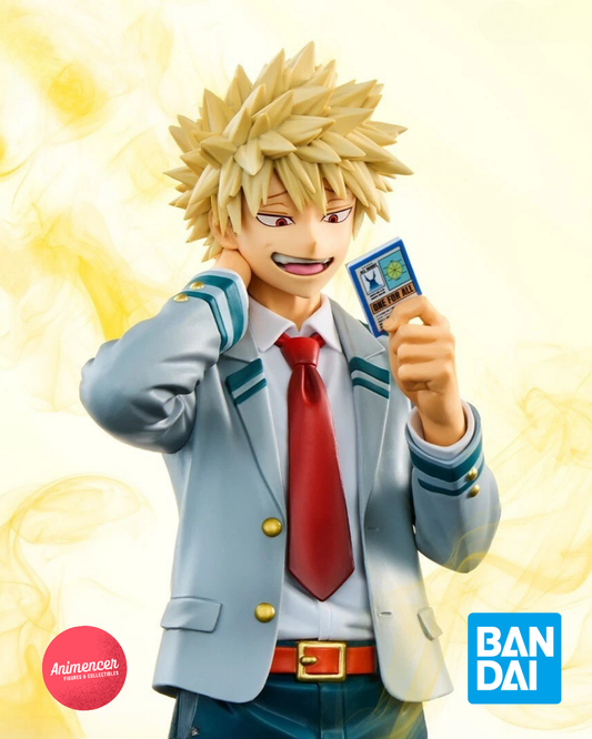Katsuki Bakugo Masterlise Figure – 23cm My Hero Academia School Uniform PVC Statue