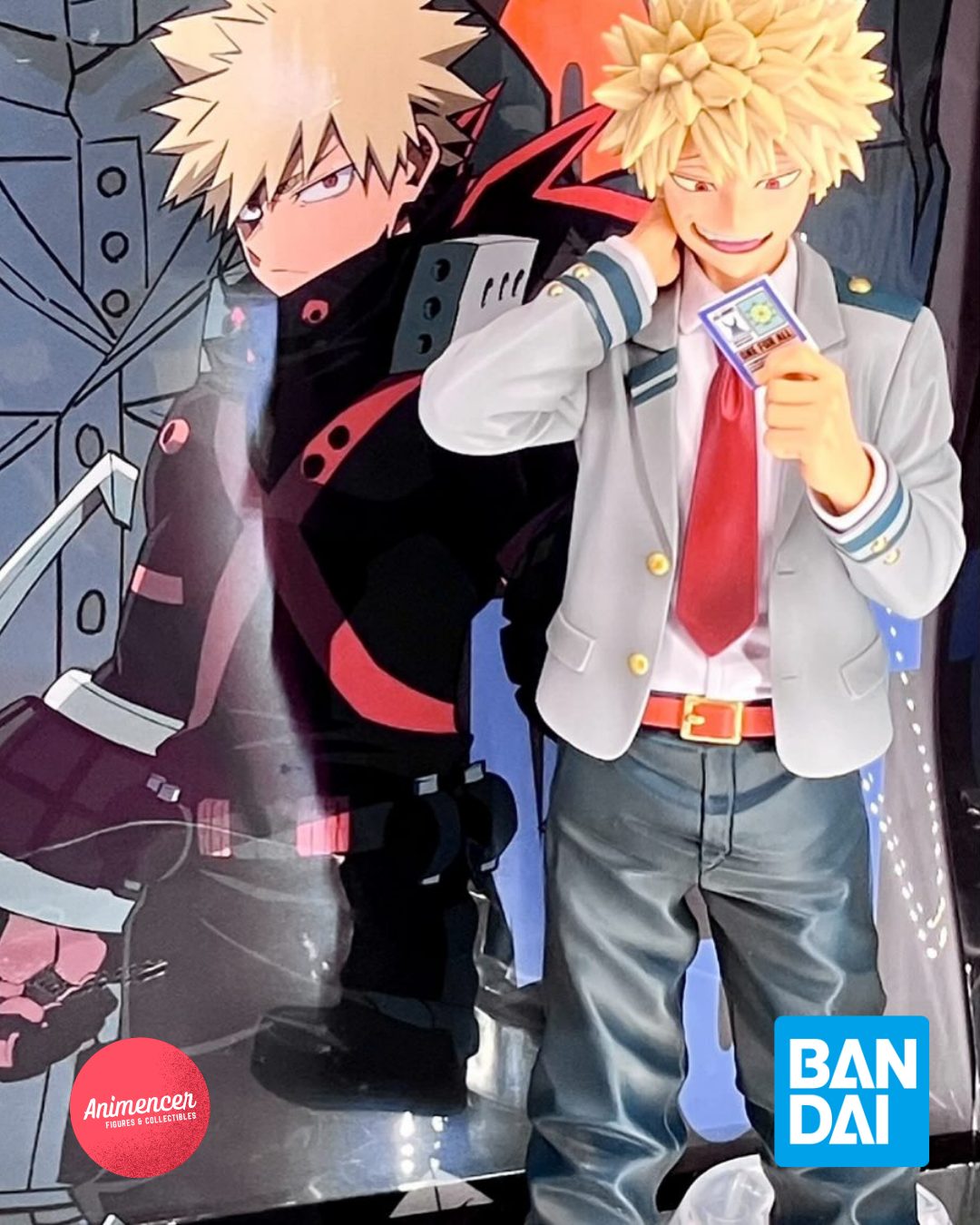 Katsuki Bakugo Masterlise Figure – 23cm My Hero Academia School Uniform PVC Statue