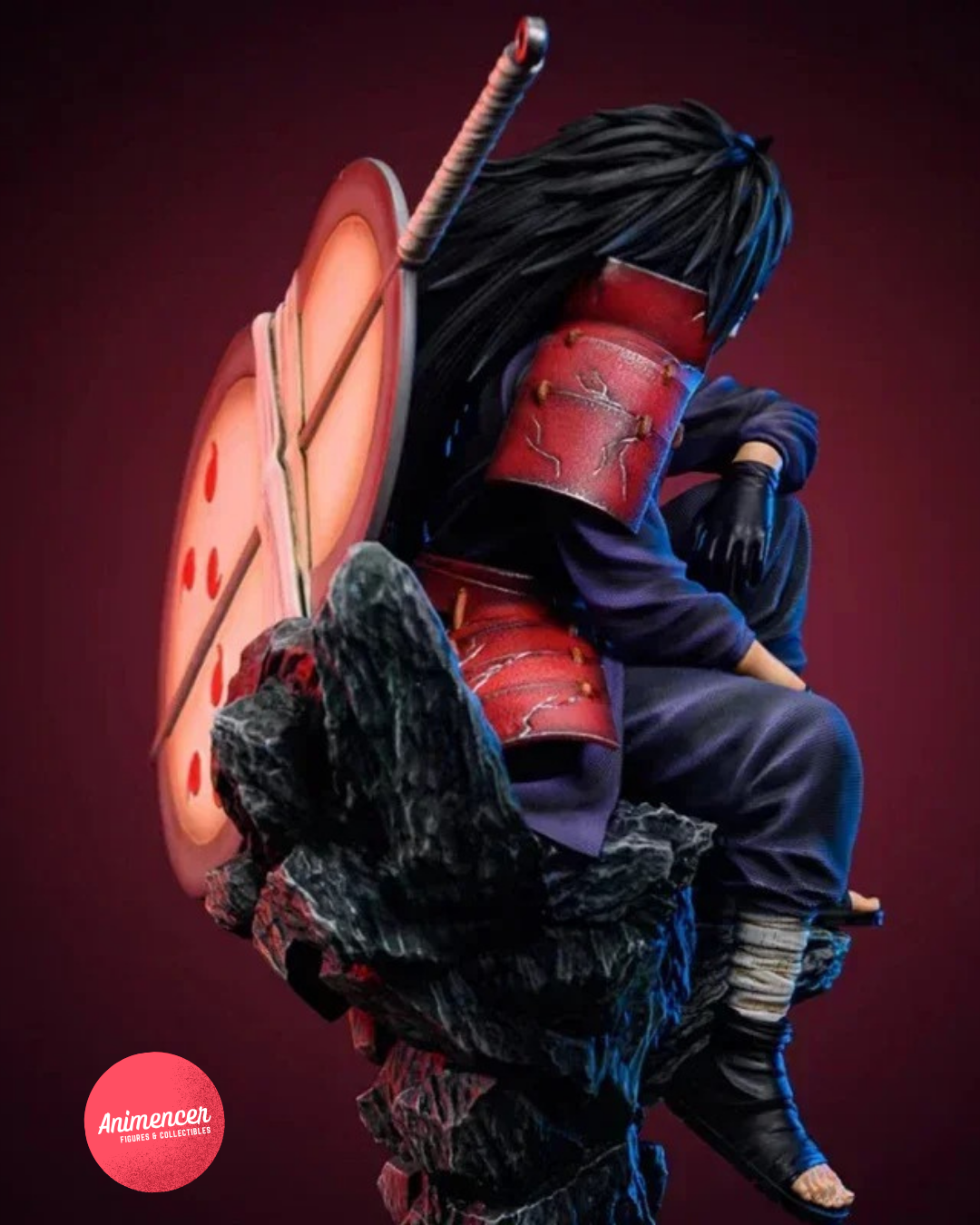 Uchiha Madara PVC Figure – Naruto Anime GK 29cm Action Statue | Sharingan Warrior Collectible