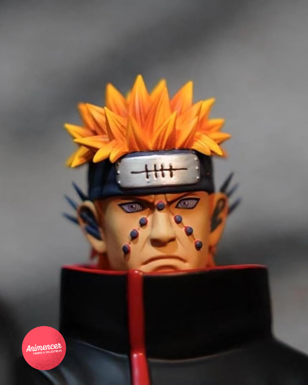 Six Paths of Pain Figure Set – Naruto Akatsuki 6 Body Statue Display (Scene Base Included)