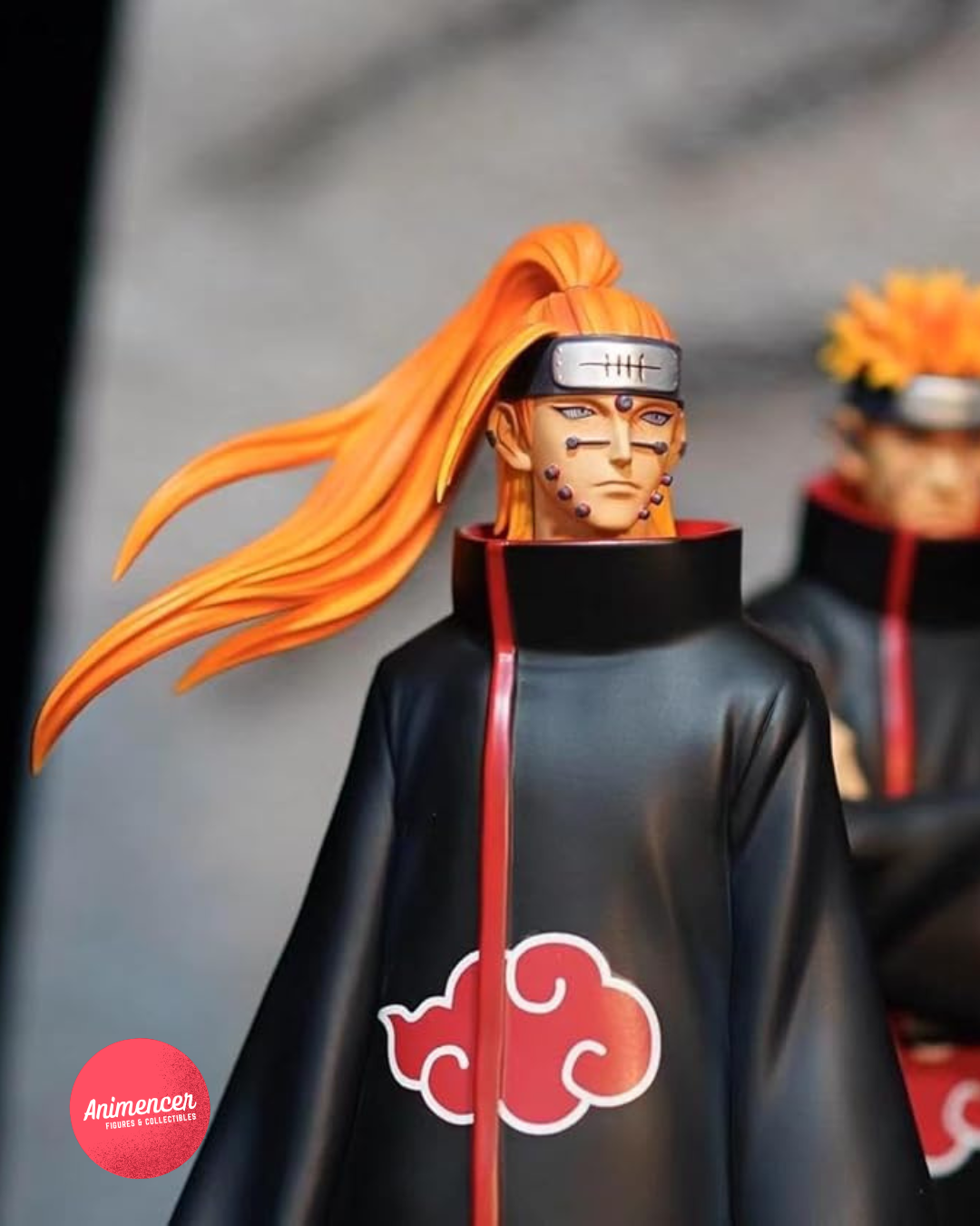 Six Paths of Pain Figure Set – Naruto Akatsuki 6 Body Statue Display (Scene Base Included)