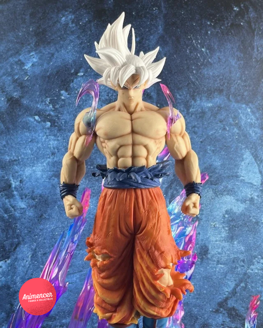 Ultra Instinct Goku Figure – 53cm Migatte no Gokui Dragon Ball Super Statue (LED Base)