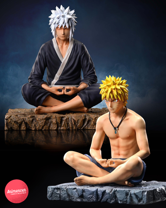 Naruto & Jiraiya Training Figure – Meditation Pose PVC Statue