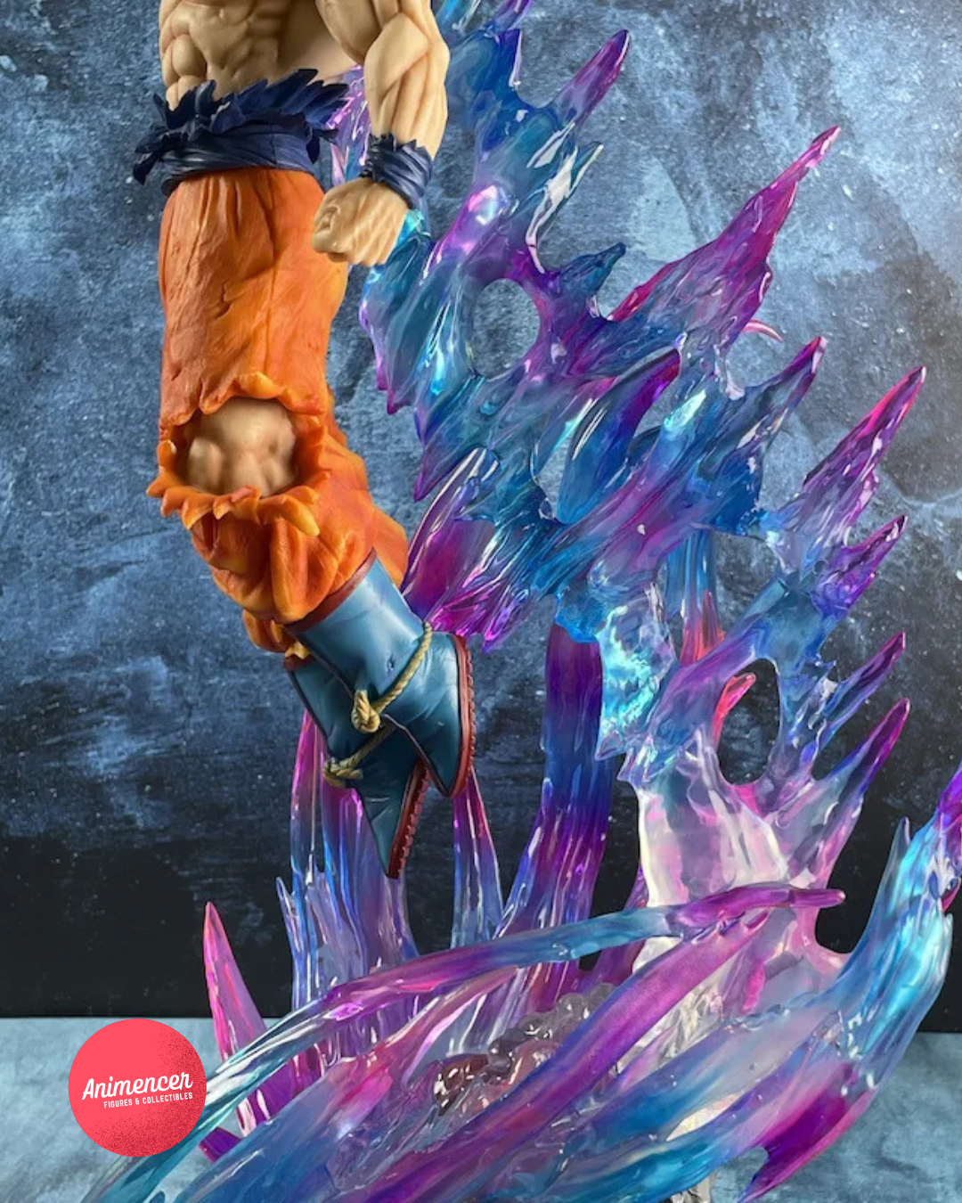 Ultra Instinct Goku Figure – 53cm Migatte no Gokui Dragon Ball Super Statue (LED Base)