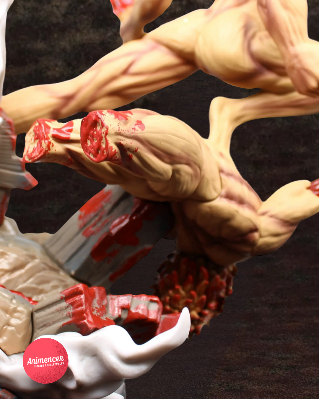Eren Jaeger Titan Form Figure – Attack on Titan Combat PVC Statue | Shingeki no Kyojin Collectible