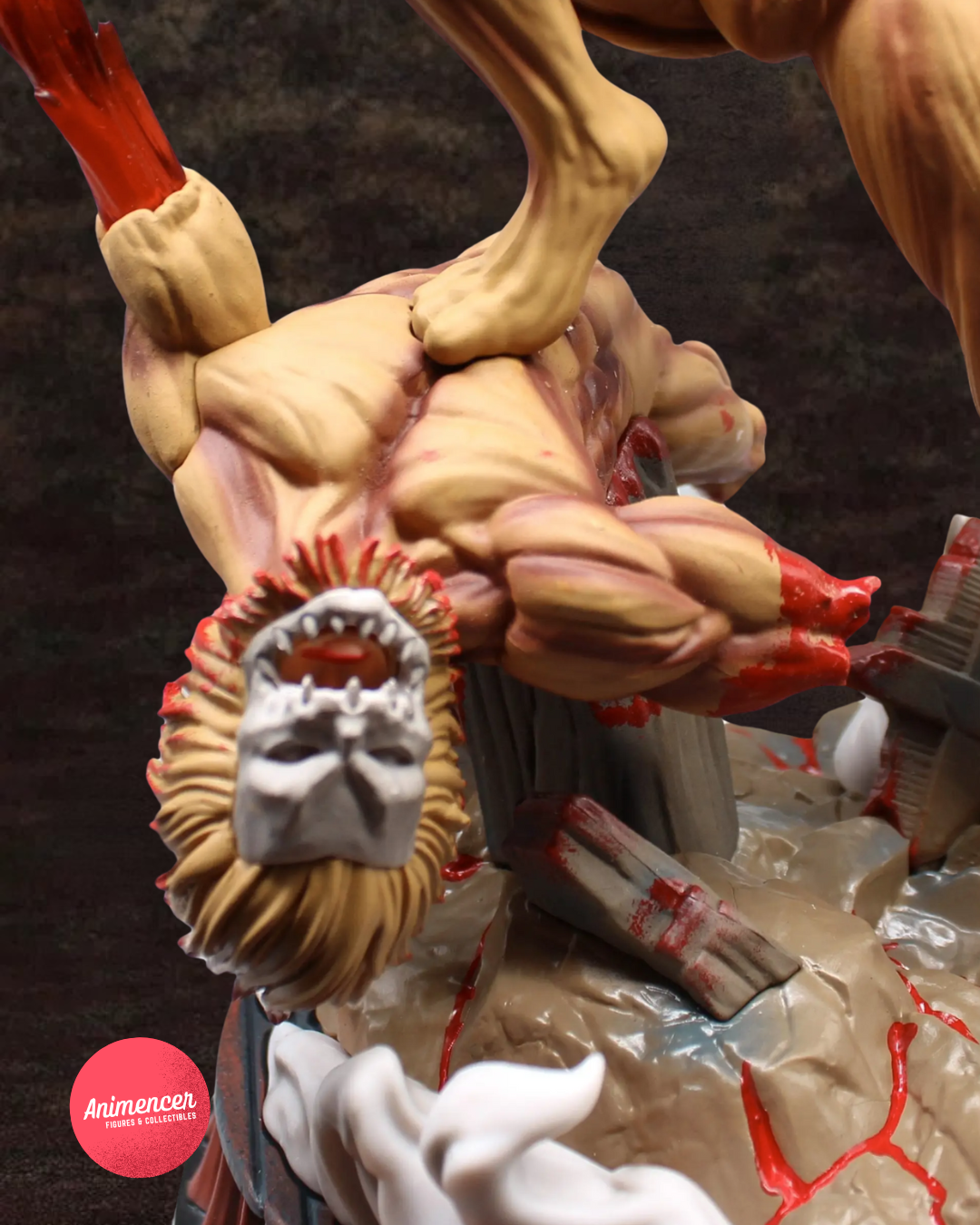 Eren Jaeger Titan Form Figure – Attack on Titan Combat PVC Statue | Shingeki no Kyojin Collectible