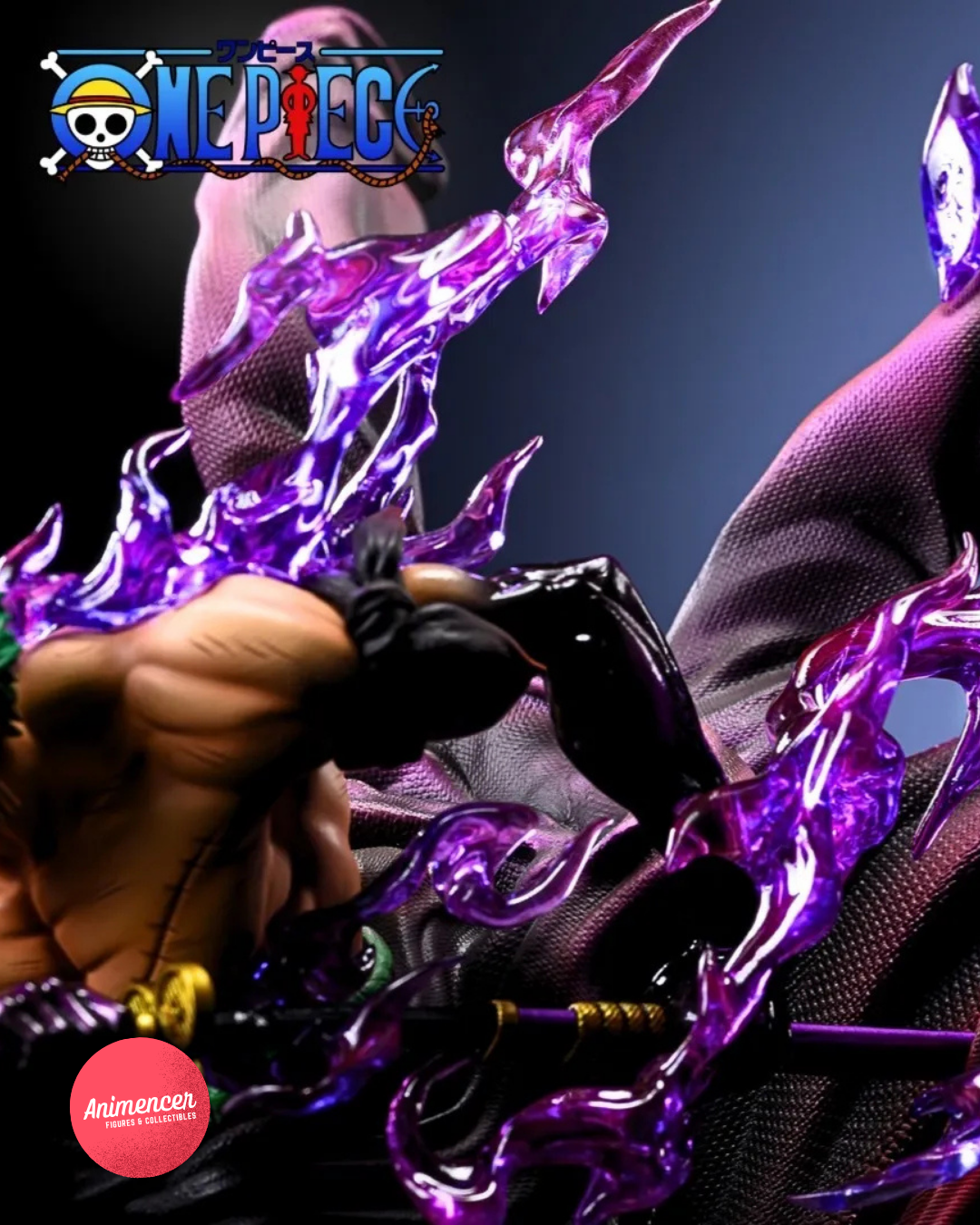 Zoro Action Figure – Drifting Zoro Dual-Blade PVC Statue 17cm | One Piece Collectible