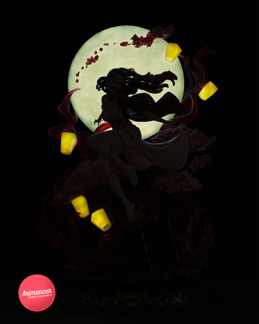Kamado Nezuko Light-Up LED Anime Figure – Demon Slayer 30cm Statue