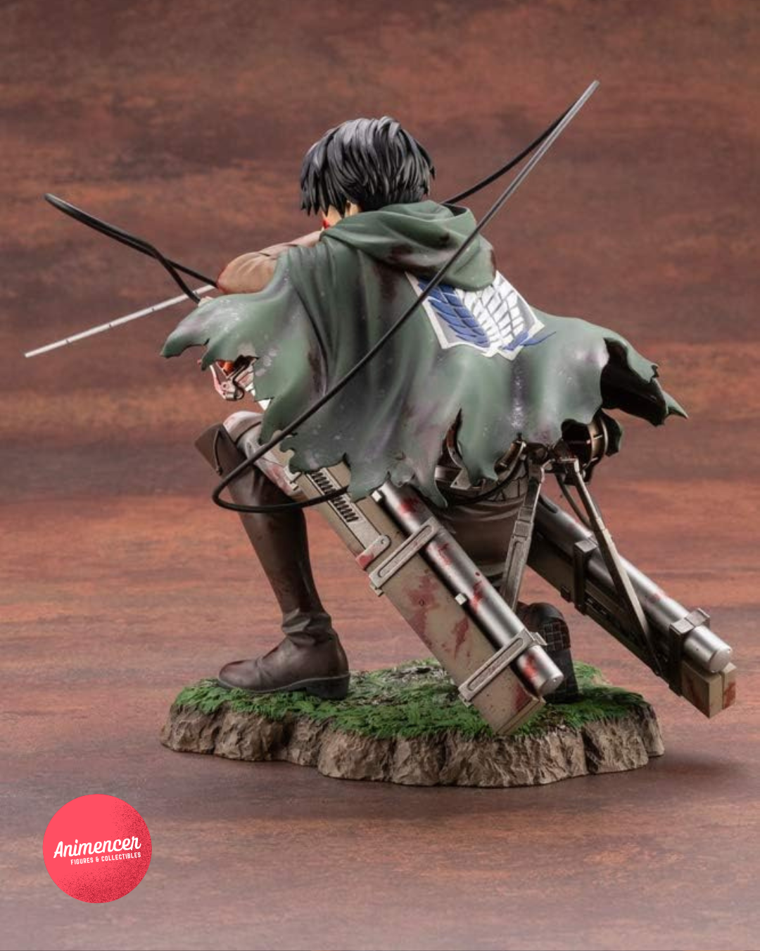 Levi Ackerman ARTFX J Statue – 1/7 Scale Wounded Pose (18cm) | Attack on Titan Figure by Kotobukiya