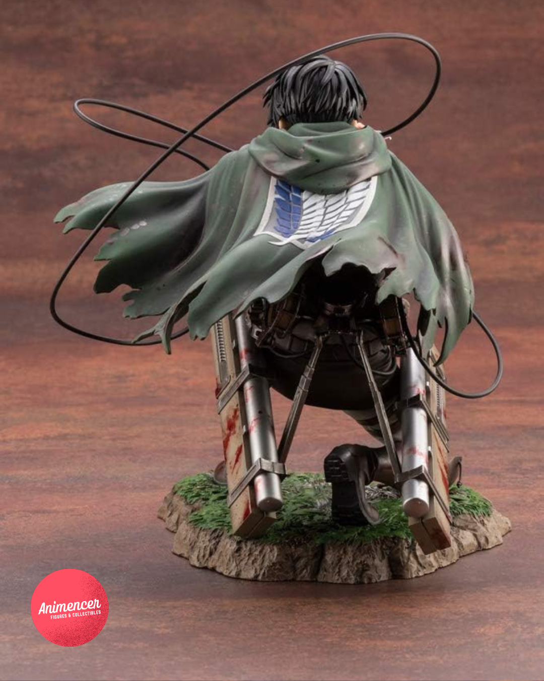 Levi Ackerman ARTFX J Statue – 1/7 Scale Wounded Pose (18cm) | Attack on Titan Figure by Kotobukiya