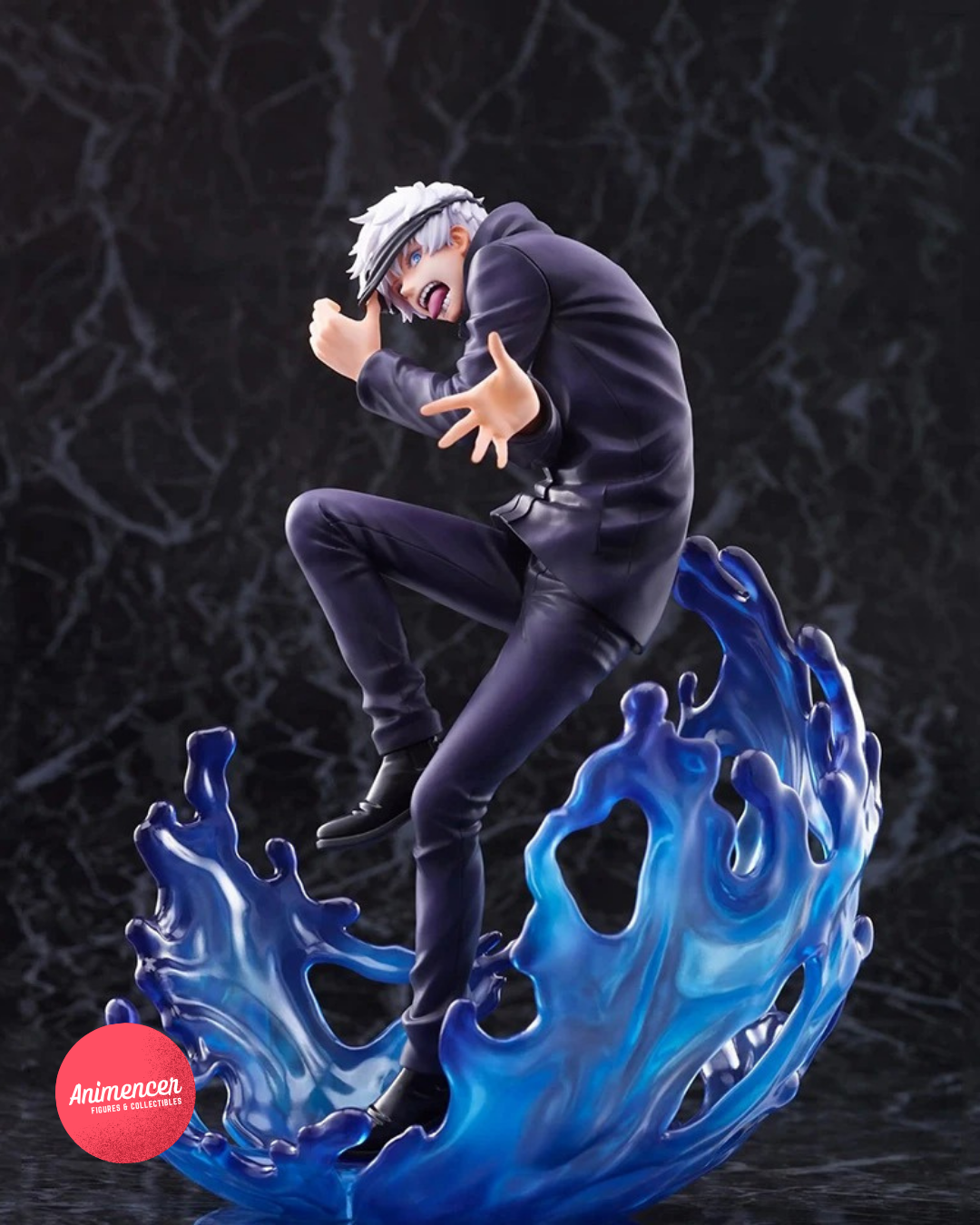 Gojo Satoru Action Figure – Water Effect Pose | Jujutsu Kaisen Statue Collectible