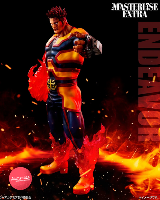 Endeavor Masterlise Extra Figure – 28cm My Hero Academia Flame Hero Collectible PVC Statue