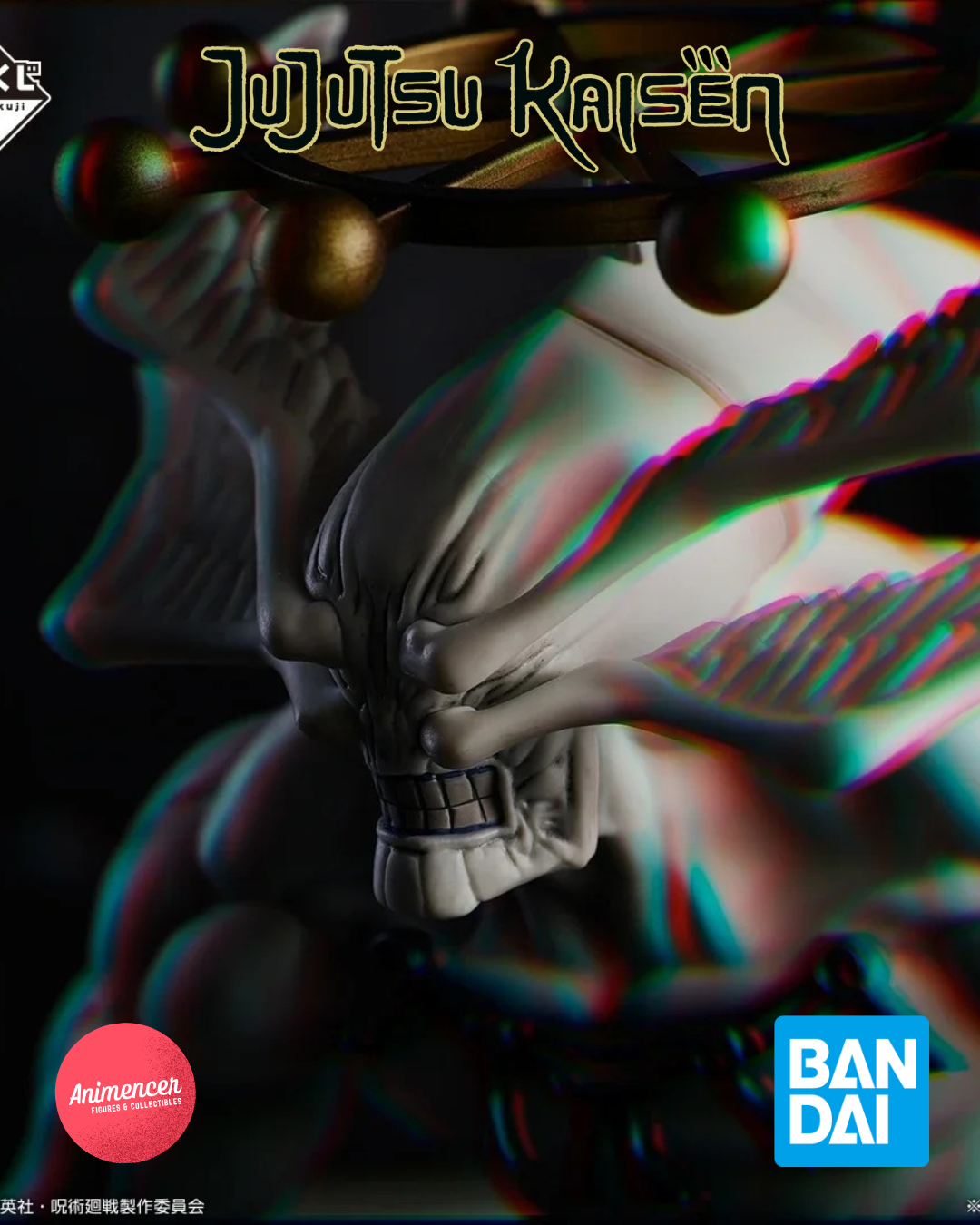 Jujutsu Kaisen Ichiban Kuji Megumi Fushiguro, Sukuna & Mahoraga Figure Set – Bandai Exclusive