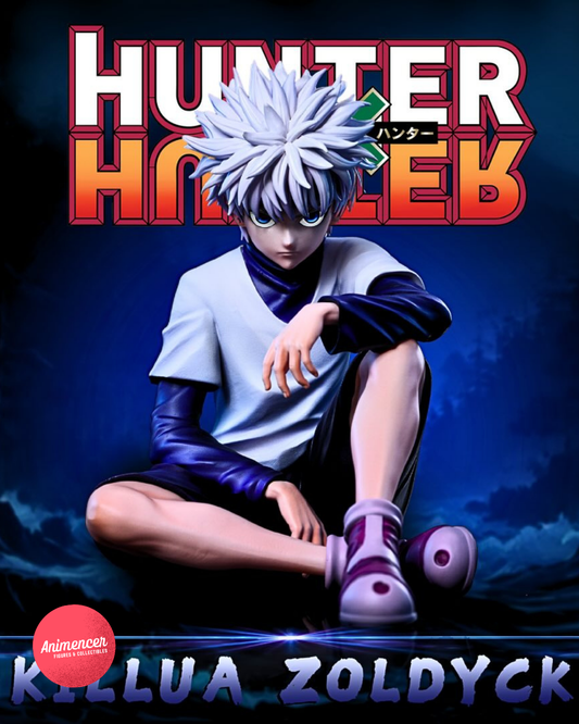 Hunter x Hunter Noodle Stopper Figures – Killua, Gon or Duo PVC Boxed Statues (10cm)