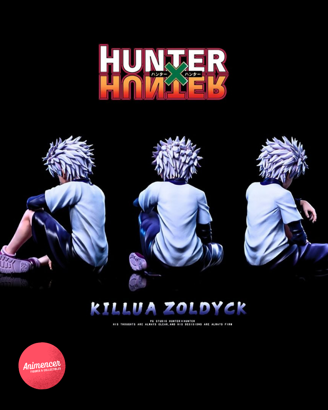 Hunter x Hunter Noodle Stopper Figures – Killua, Gon or Duo PVC Boxed Statues (10cm)
