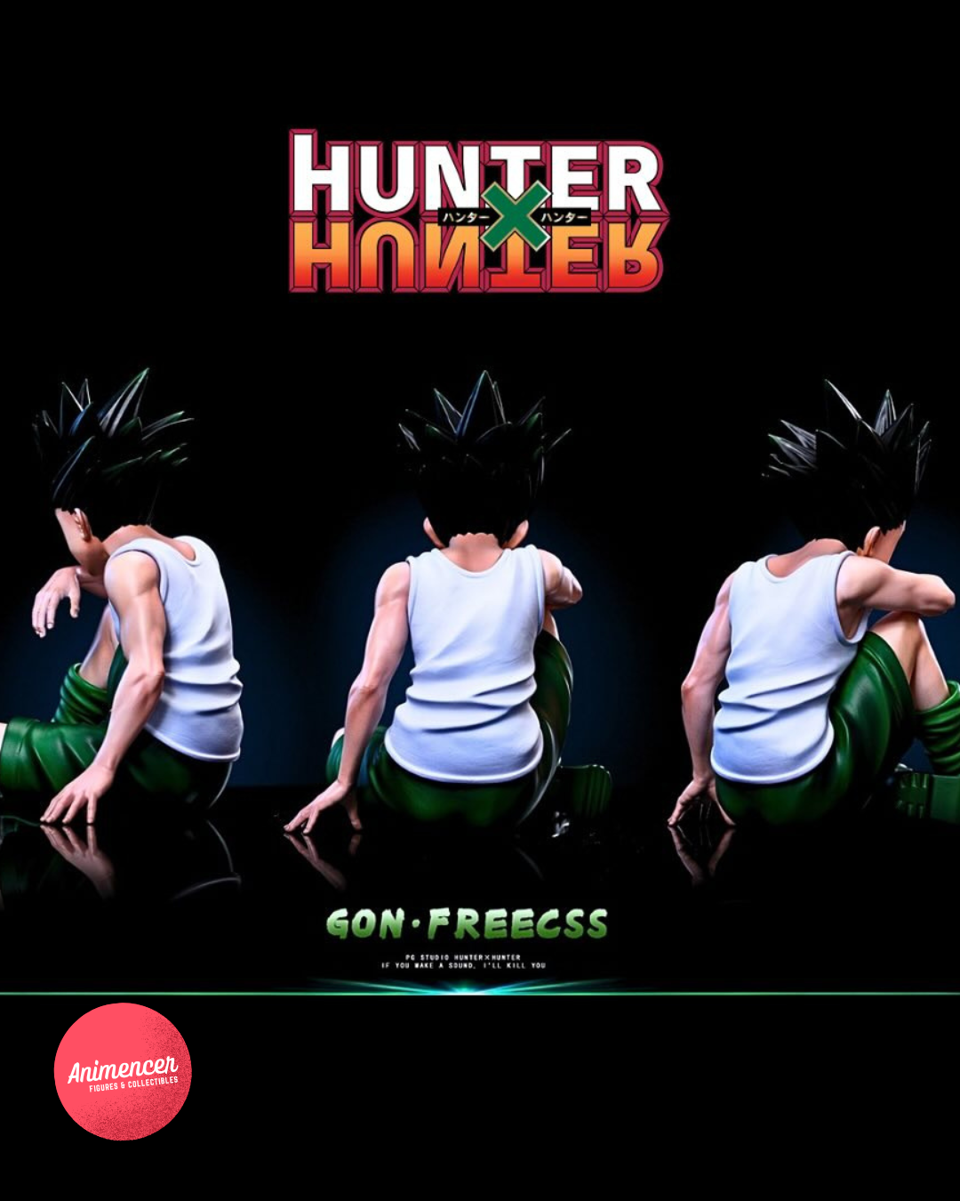 Hunter x Hunter Noodle Stopper Figures – Killua, Gon or Duo PVC Boxed Statues (10cm)