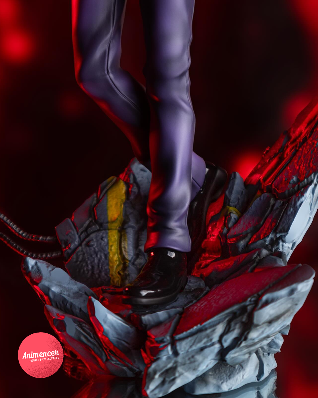 Gojo Satoru Figure – Jujutsu Kaisen Red Cursed Technique PVC Statue 28cm