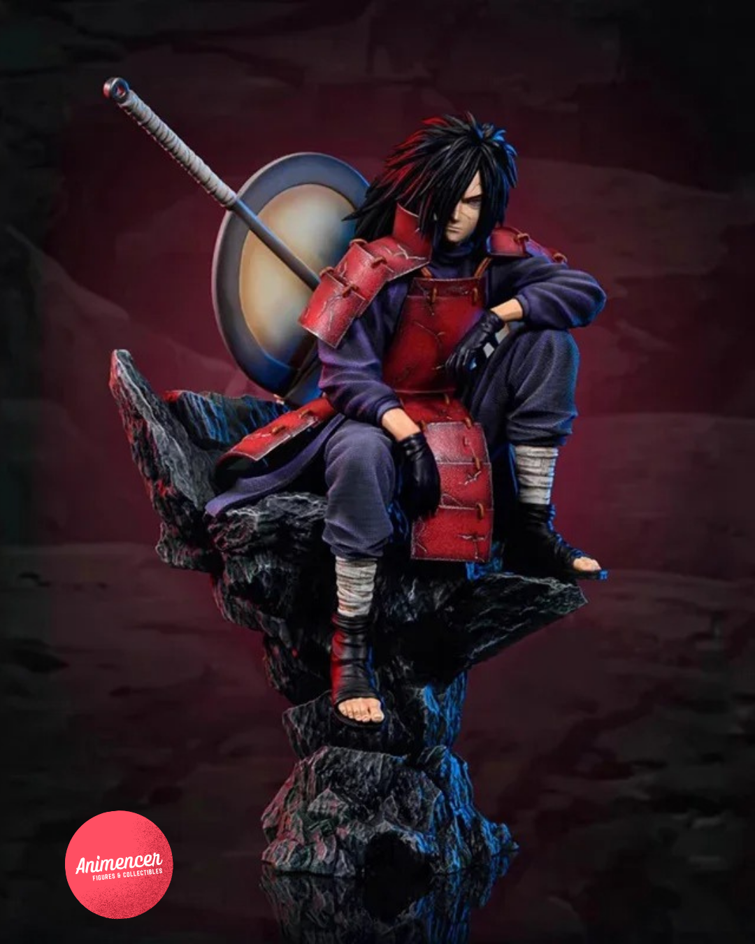 Uchiha Madara PVC Figure – Naruto Anime GK 29cm Action Statue | Sharingan Warrior Collectible
