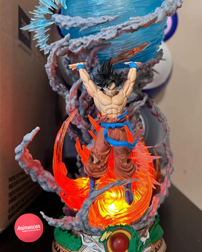Goku Spirit Bomb Figure – 25cm Dragon Ball Z Super Genki Dama PVC Statue