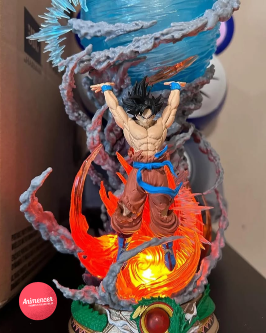 Goku Spirit Bomb Figure – 25cm Dragon Ball Z Super Genki Dama PVC Statue