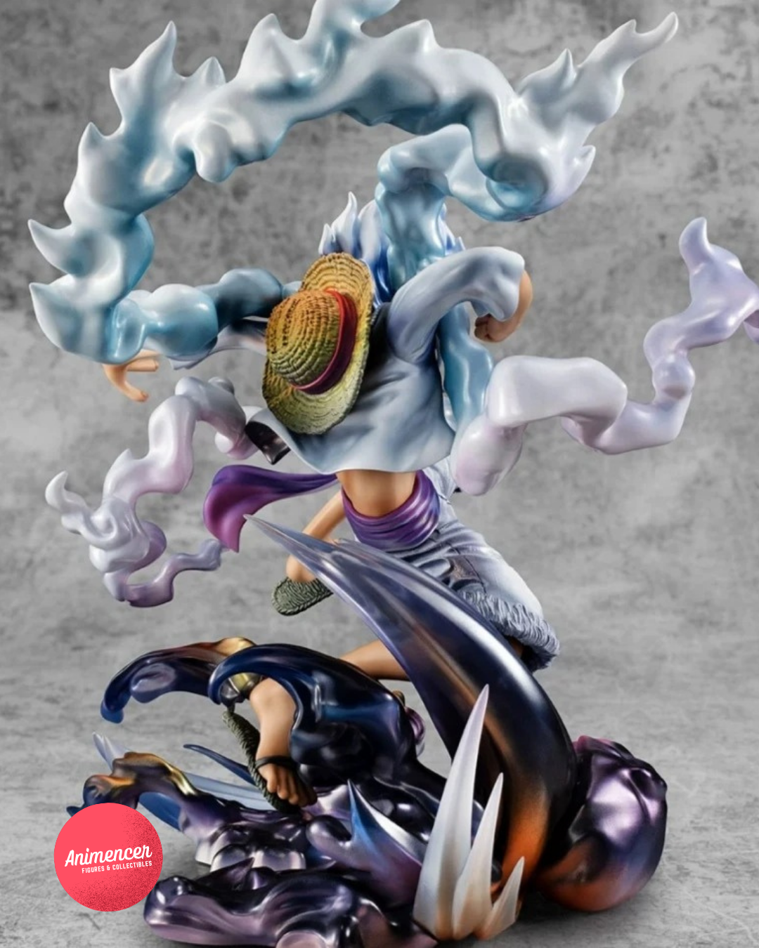 Luffy Gear 5 Action Figure – Sun God Nika Anime Statue 23cm | One Piece Collectible