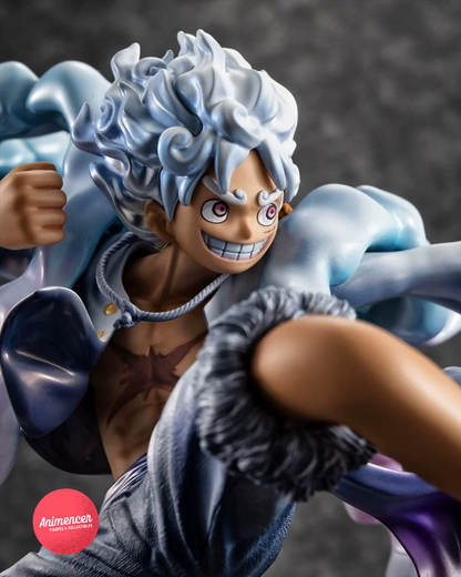 Luffy Gear 5 Action Figure – Sun God Nika Anime Statue 23cm | One Piece Collectible