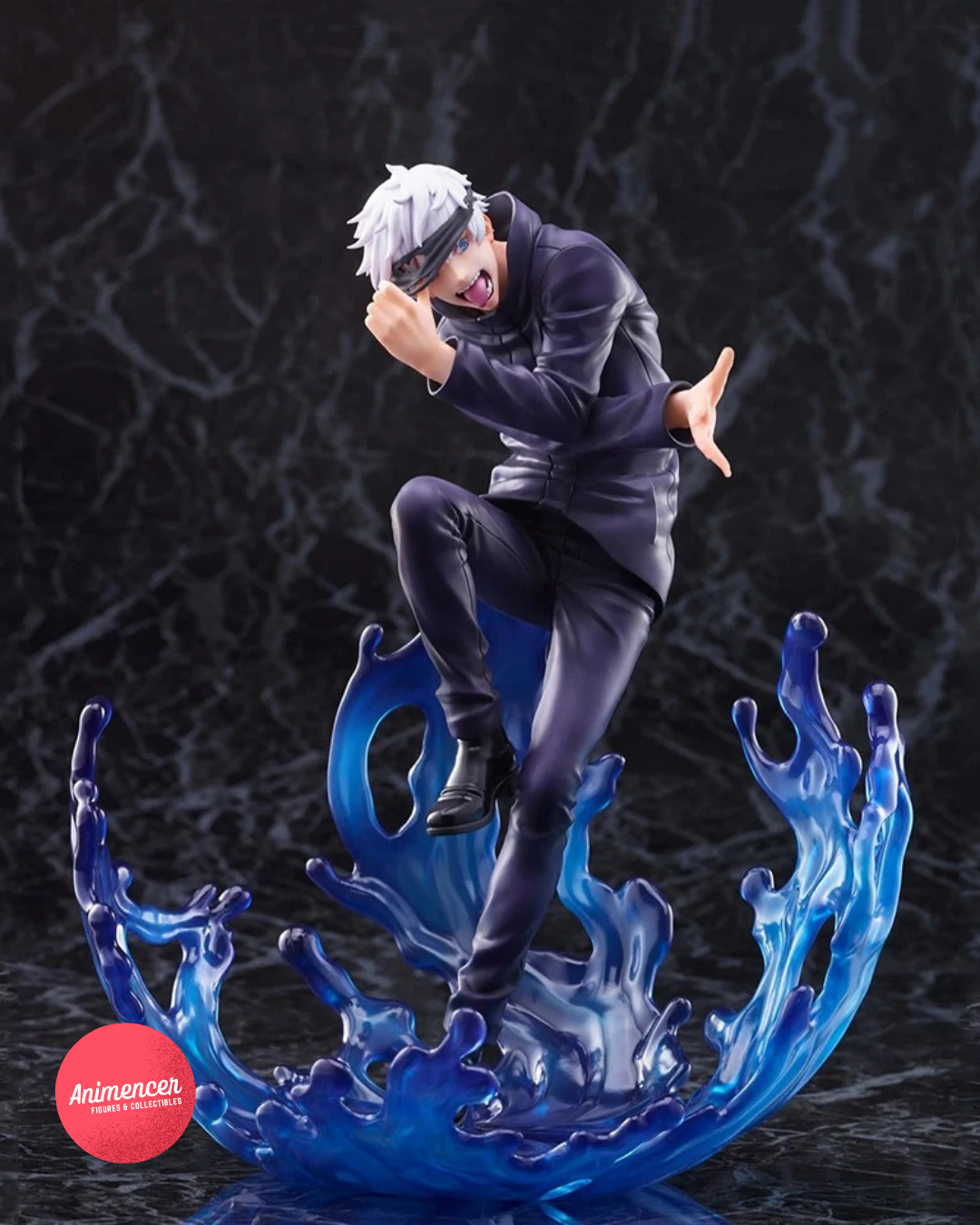 Gojo Satoru Action Figure – Water Effect Pose | Jujutsu Kaisen Statue Collectible